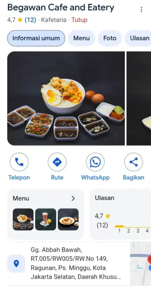 Lowongan kerja Barista & Masak (Mini Cafe)