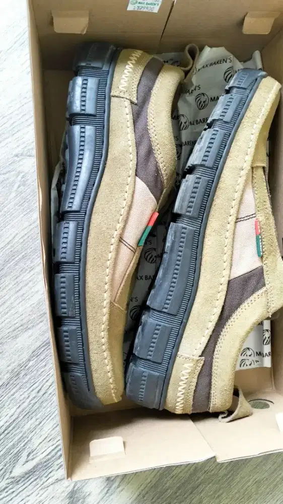 jual sepatu max barens HZ 01 olive size 42