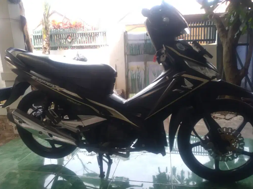 Supra x125 fi tahun 2017 siap gas