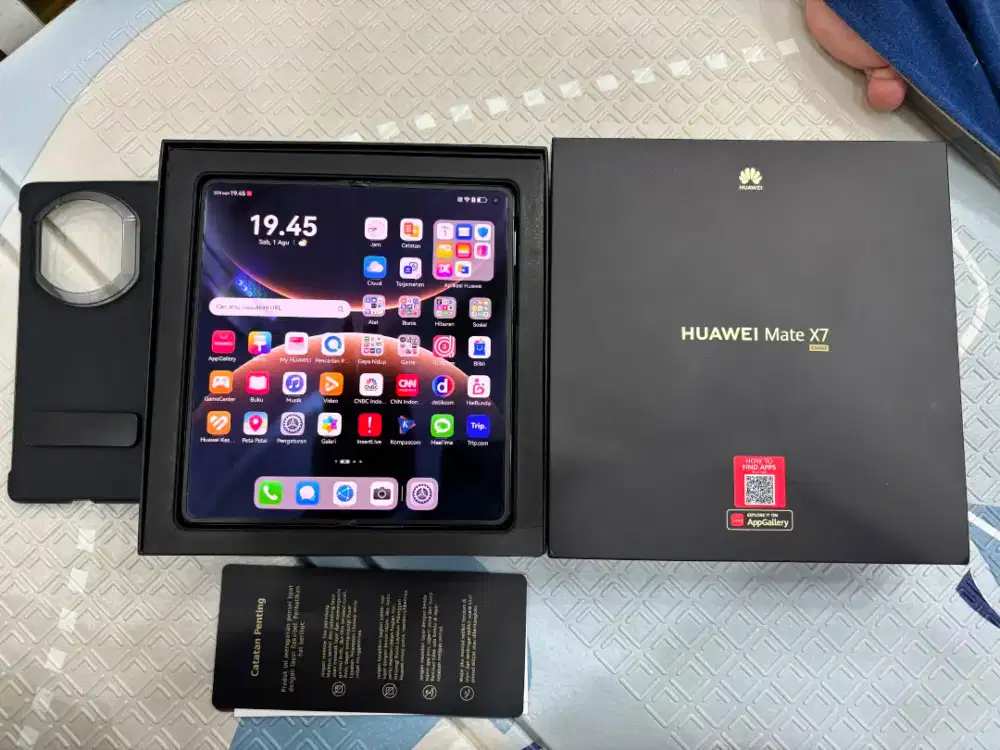 HUAWEI Mate X7 Fold  12/512GB Black Like New Garansi Resmi