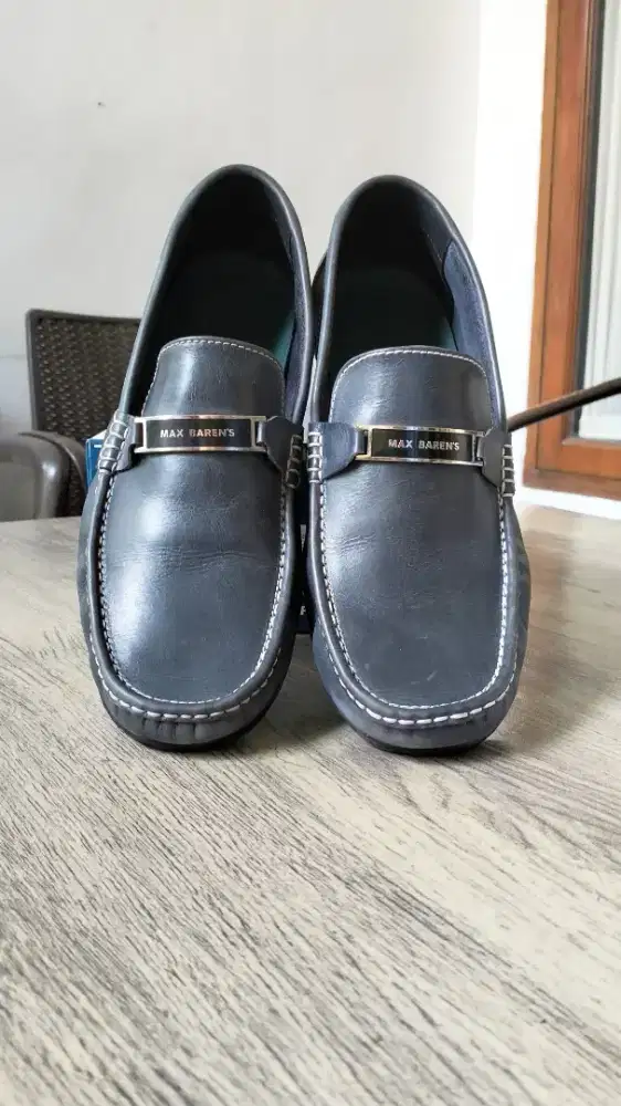 jual sepatu pria max barens M 09navy size 42