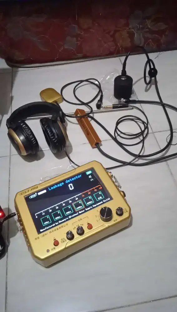 TUKANG LEDENG DETEKSI PIPA BOCIR SUMUR BOR POMPA AIR TANDON FILTER AIR