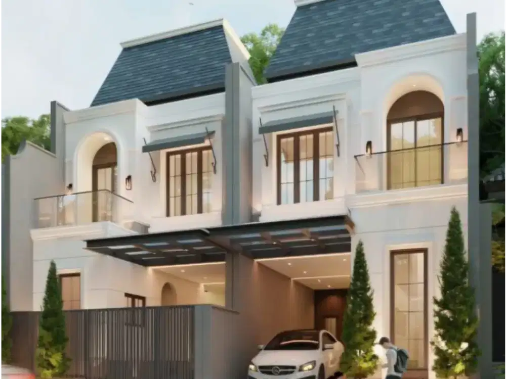 MANYAR. AMERICAN STYLE NEW HOUSE. 1 VVIP + 3 MASTER BEDROOM