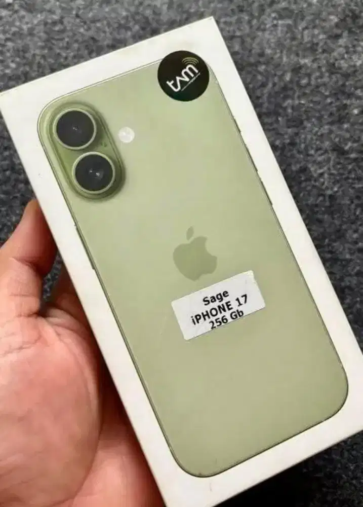 Iphone 17 NEW 256 sage punya
