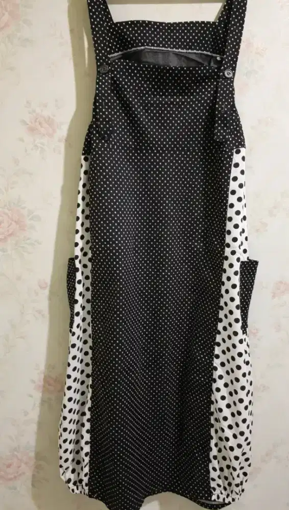 Long overall polkadot bekas terawat bersih bagus
