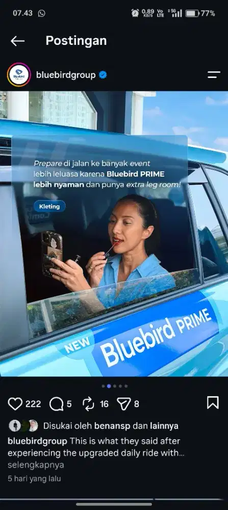 Driver Mobil Jakarta