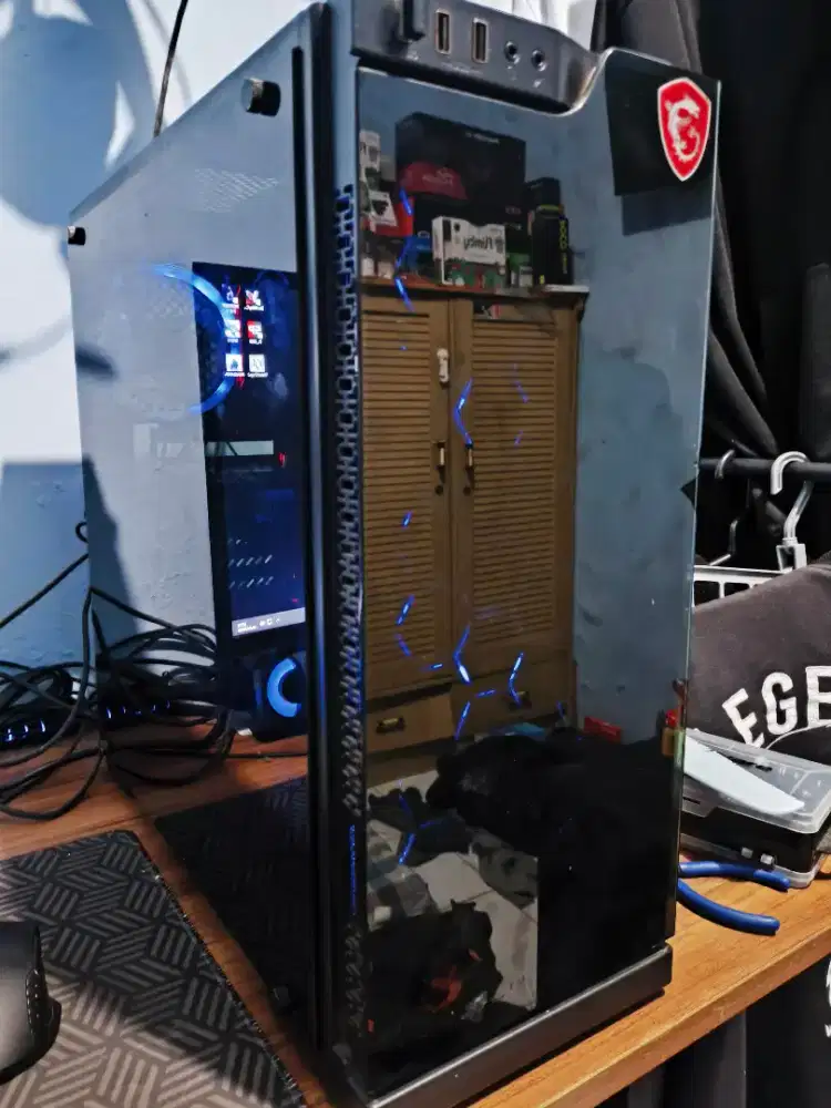 Pc gaming dan editing pemakaian pribadi Ryzen 5 3500x + gtx 1660 super