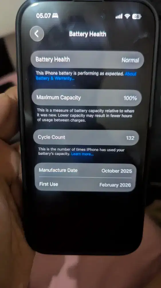 iPhone 16 Like New Mulus 99% | BH 100% | Garansi Feb 2027