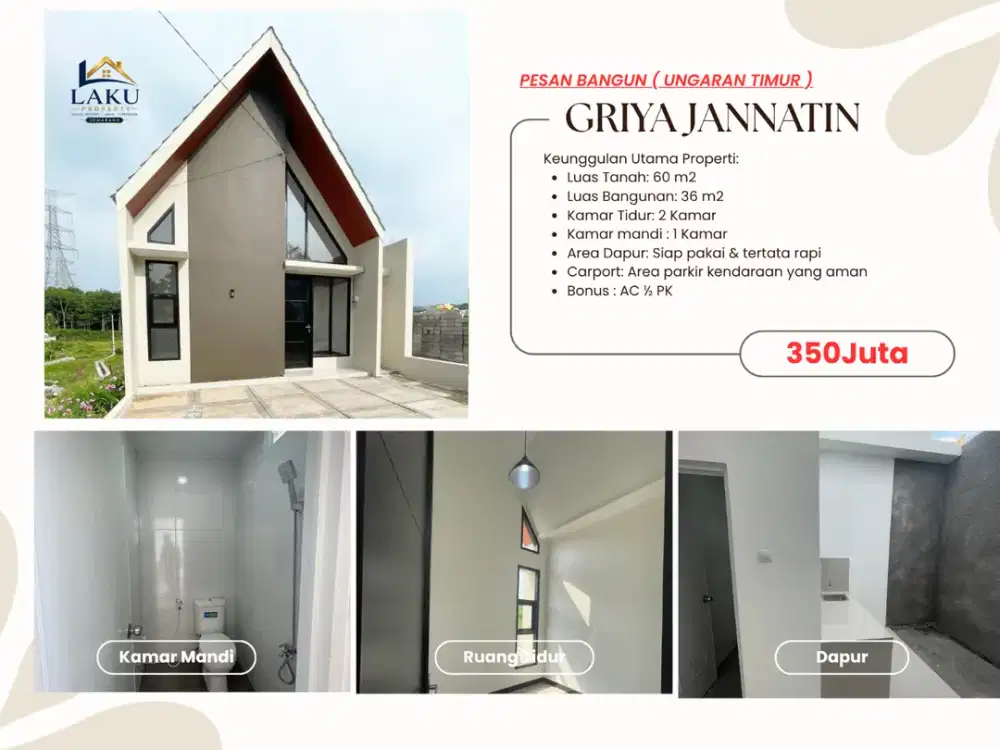 Rumah Cantik Akses Utama Leyangan Harga Bersahabat