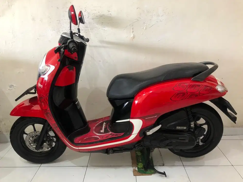 Honda Scoopy LED Th.2018 Red!!