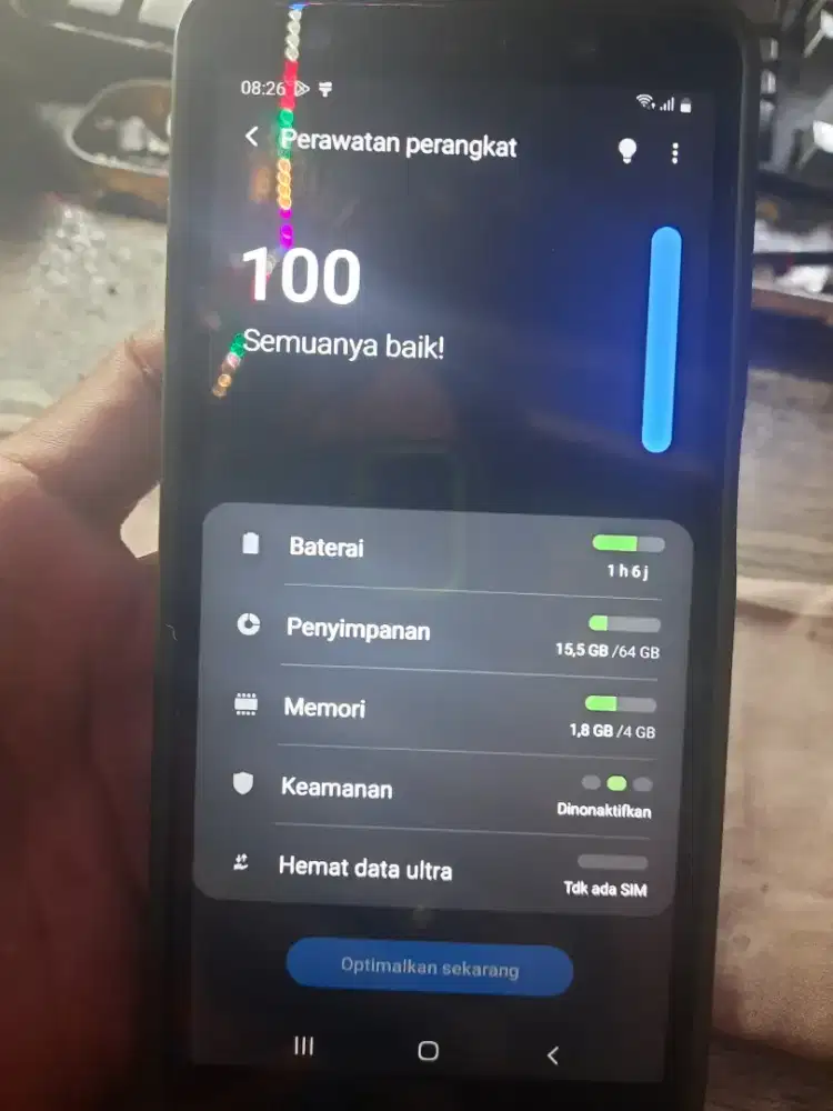 Samsung a7 2018 ram 4/64 kondisi normal
