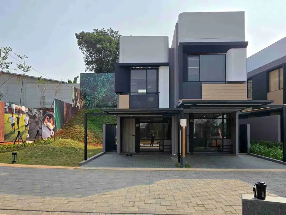 Rumah Viral Park Serpong tipe Bronze Crafted Free Biaya KPR