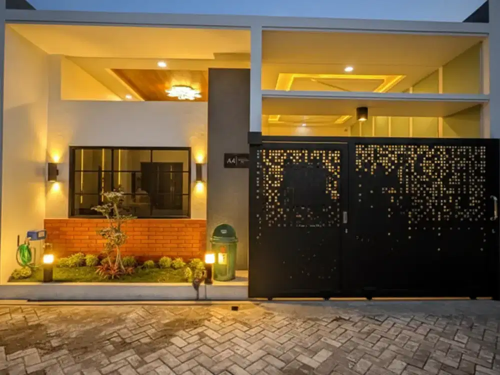 RUMAH MEWAH CARPORT KEKINIAN | MELUR PRIVATE CLUSTER SETIA BUDI