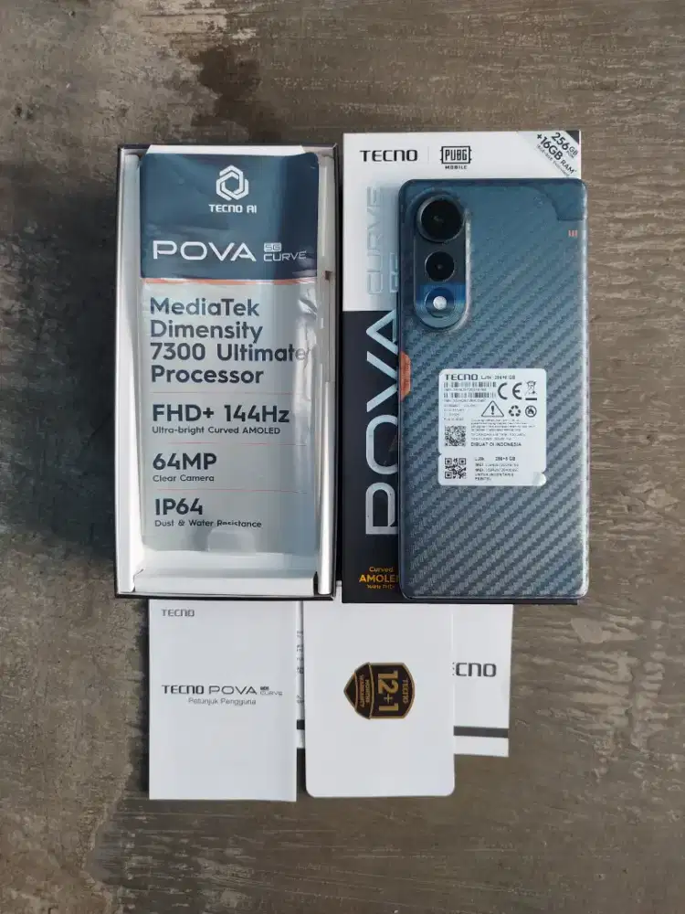Tecno pova 7 curve 5g fullset
