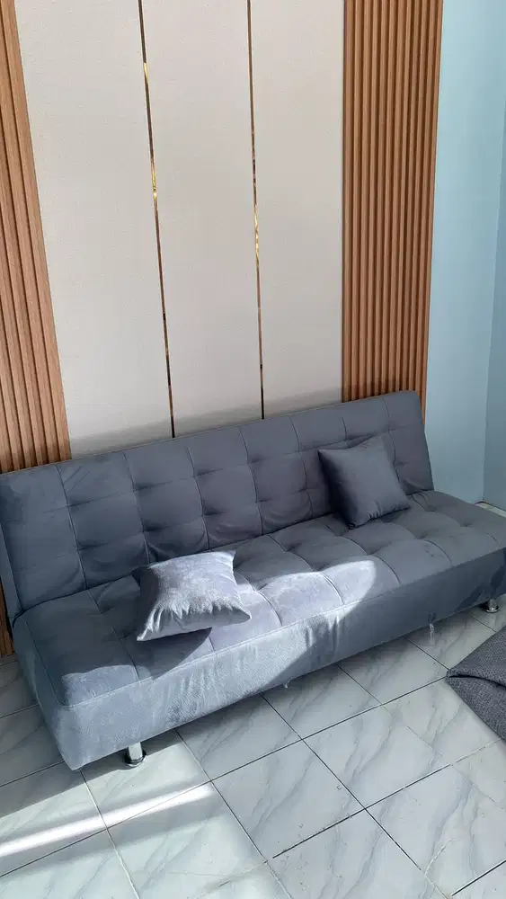 PROMO SOFABED MINIMALIS UK 180 FREE 2 BANTAL TERMURAH TERLARIS SALE