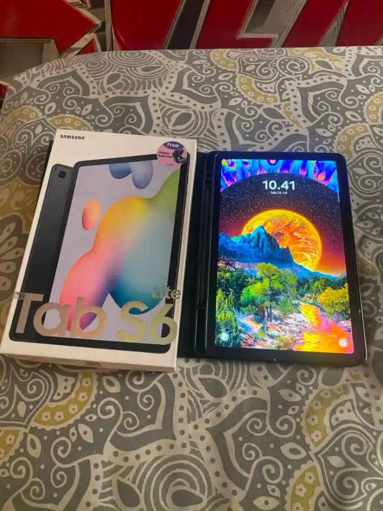 Jual Tablet Samsung S6lite Kondisi Baik