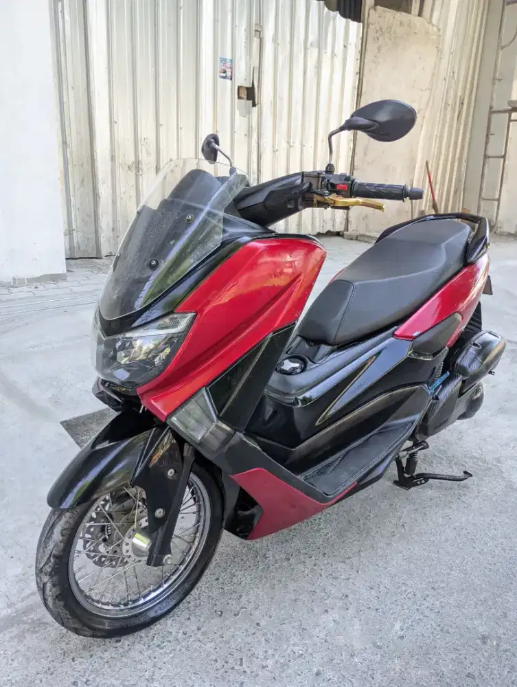 Nmax Old 2017 Merah Glossy Modif Ringan