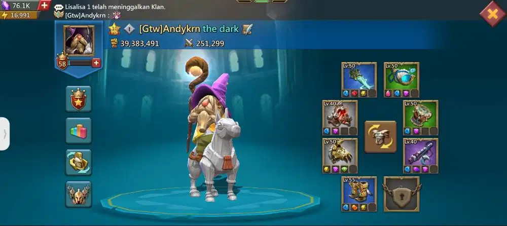 Jual akun games