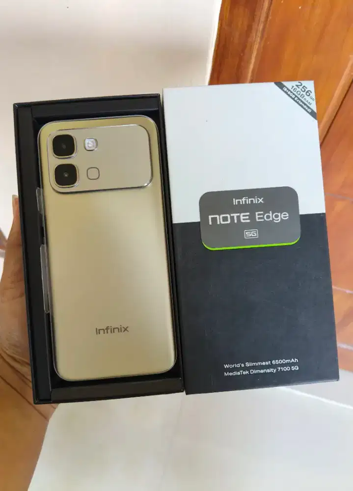 Infinix Note Edge 5G 8/256 Like New Full Ori