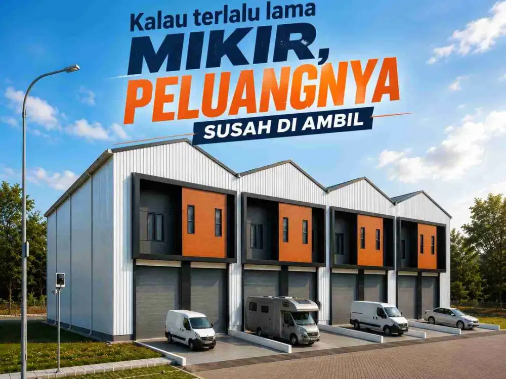 jual ruko/gudang multyguna