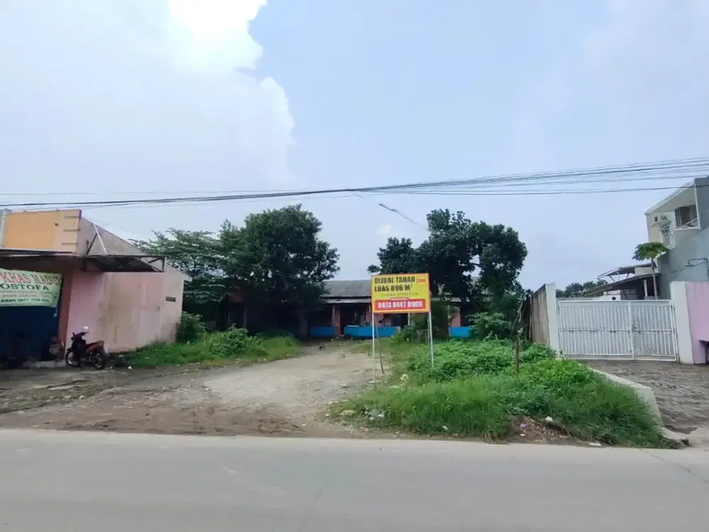 JUAL TANAH LT 896 LOKASI STRATEGIS DI BEKASI TIMUR, JL. ASEM RAYA, MUSTIKAJAYA, BEKASI TIMUR