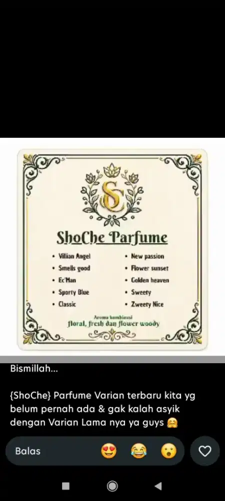 ShoChe Parfume Premium