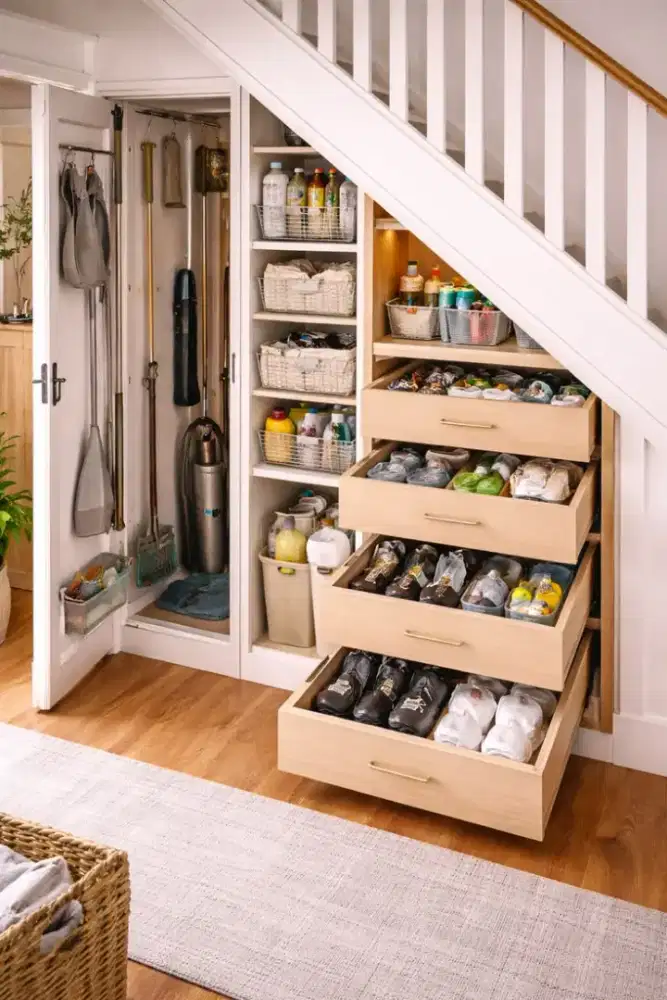 Storage bawah tangga