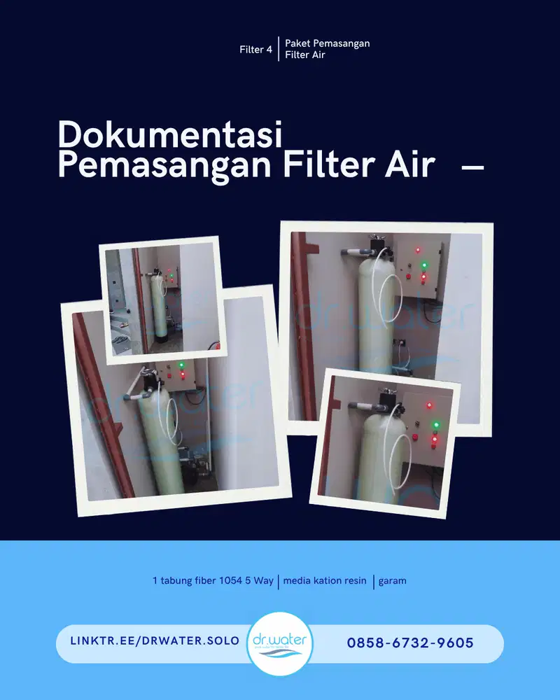 On Sell Filter Air 5 Way | Omah Makin Resik - DR WATER SOLO FILTER 4K