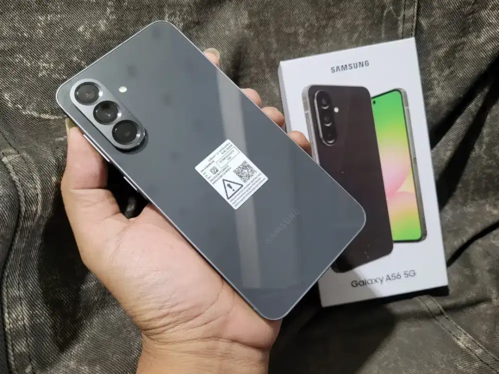Samsung A56 5G ram 8/256gb mulus terawat fullset