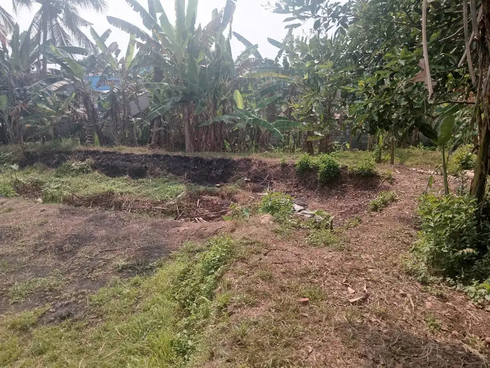 Dijual tanah ex empang kolam