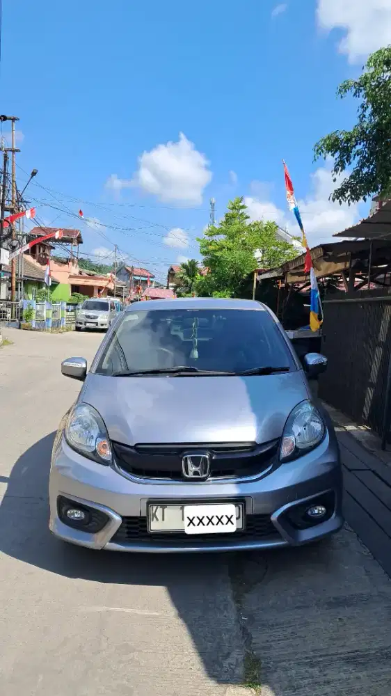 DI JUAL CEPAT MOBIL BEKAS HONDA BRIO E 1.2 TAHUN 2017 SAMARINDA