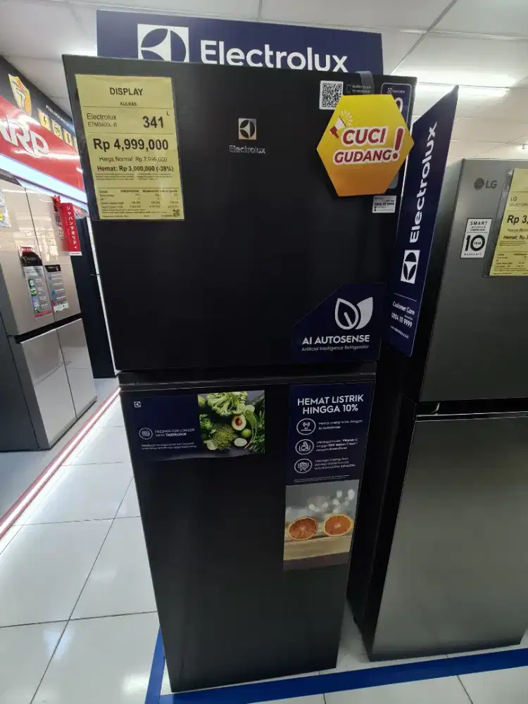 Ex Display Kulkas Electrolux ETM3400L-B