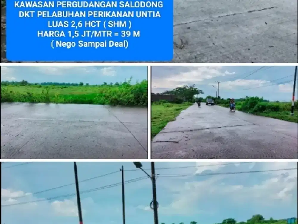 Tanah Pergudangan Salodong
