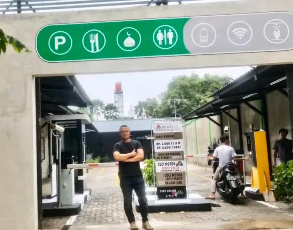 Palang Parkir Otomatis
