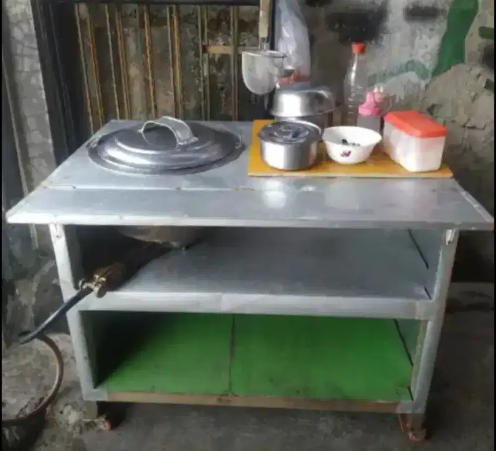 Dijual meja mie ayam bakso