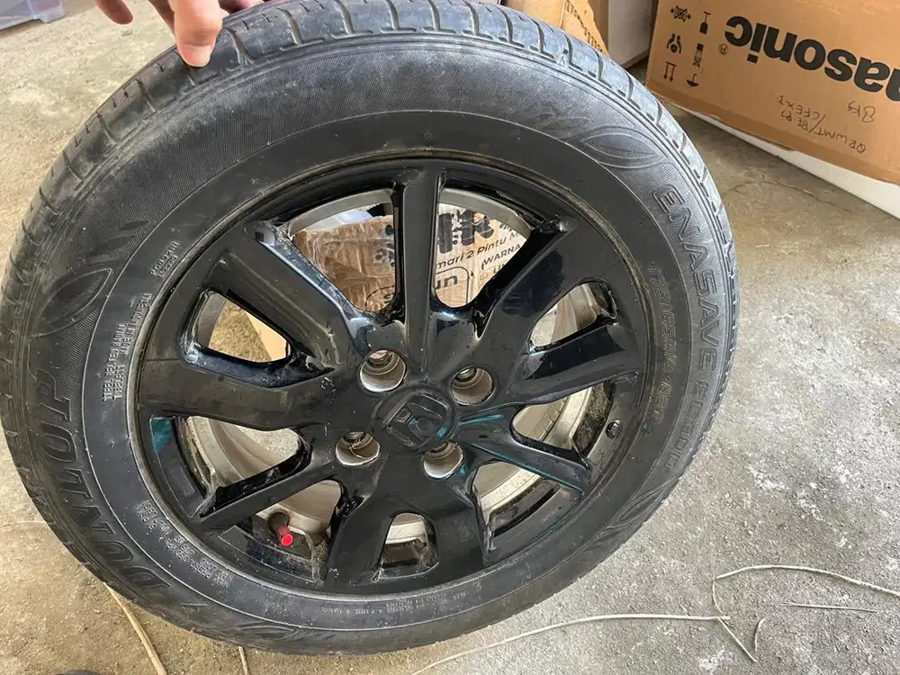 VELG STANDAR R14 Brio 4 Set + Ban