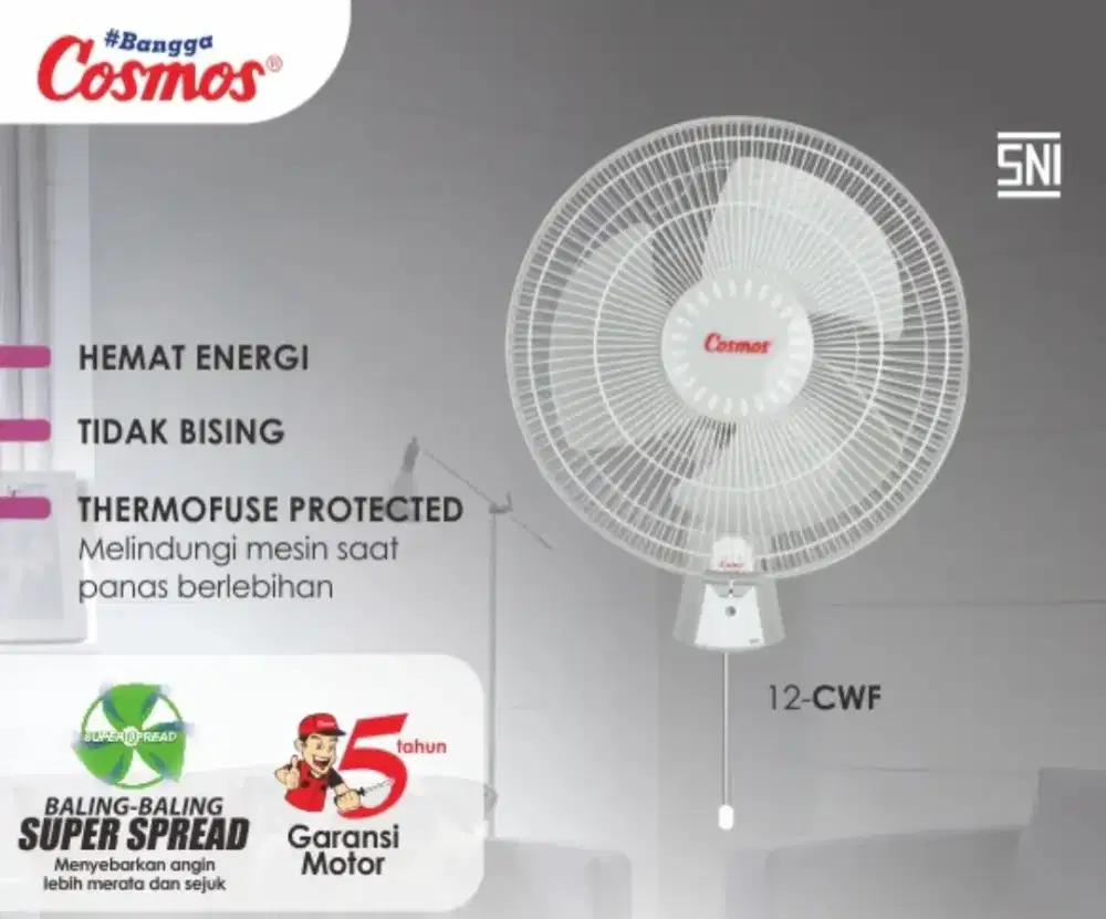 Wall Fan Cosmos 12 CWF
