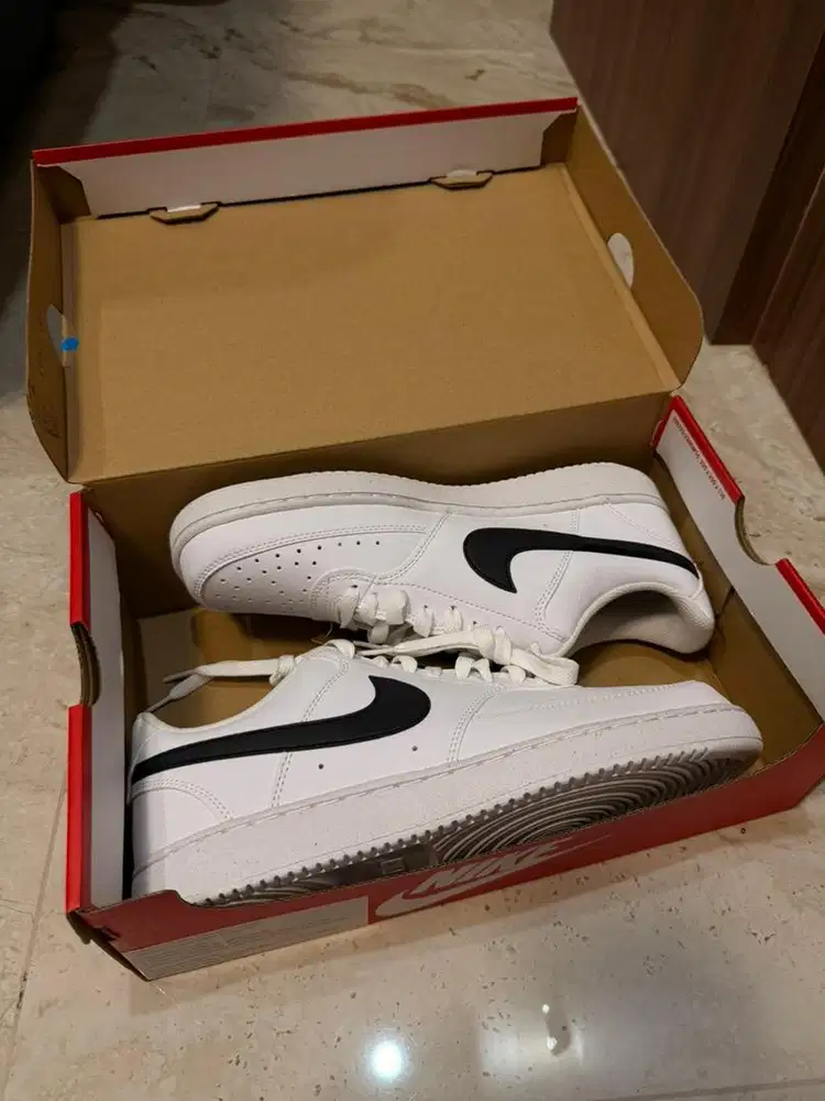 Nike Men's Court Vision Low Next Nature Sneakers White