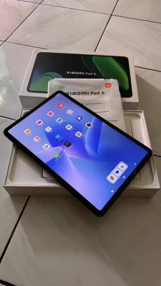 Xiaomi Mi Pad 6 ram 8g rom 256gb normal lengkap mantap