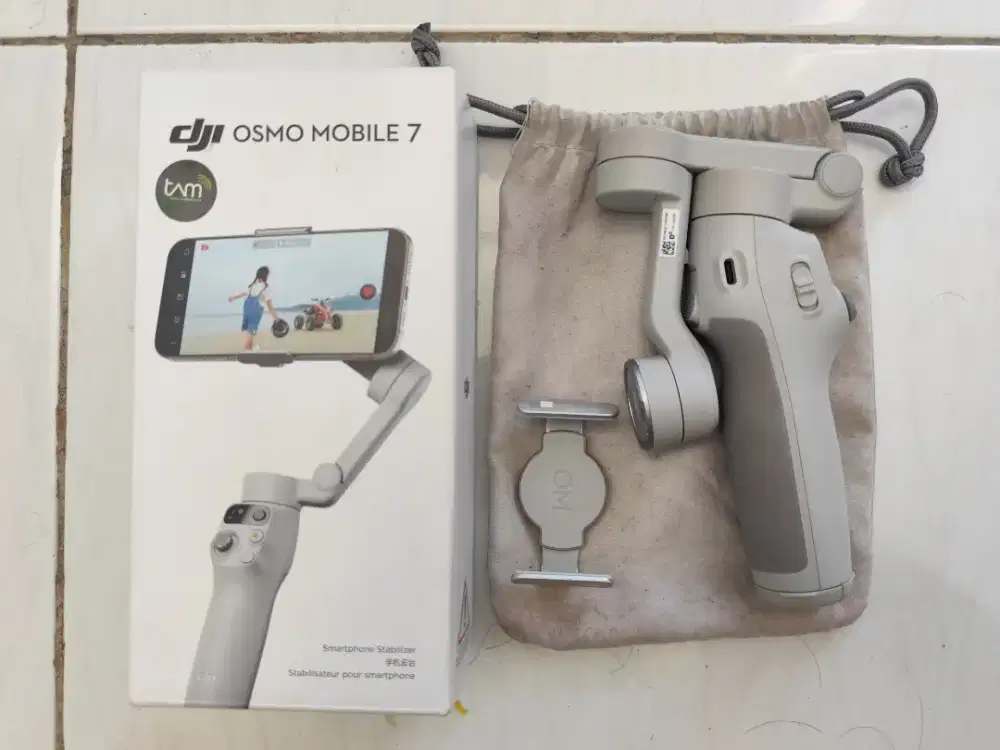 DJI OM 7 Standard Original Gimbal 
Bekas Mulus