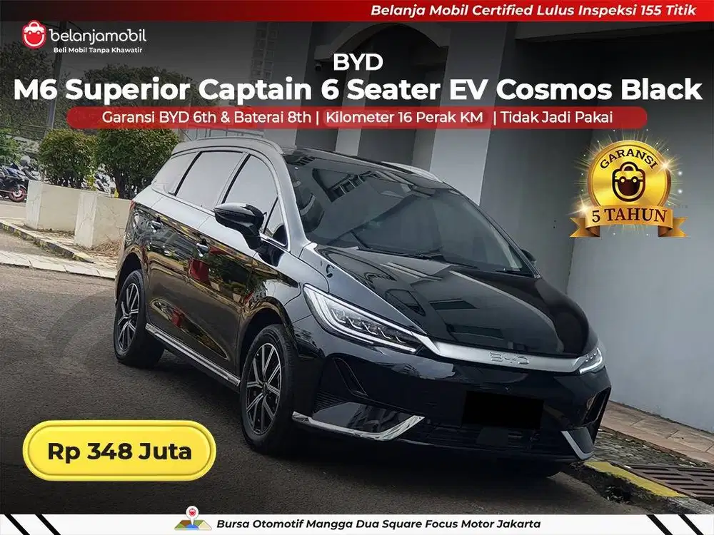 [ KM 16 PERAK ] BYD M6 M 6 Superior Captain 6Seater EV 2025/2026