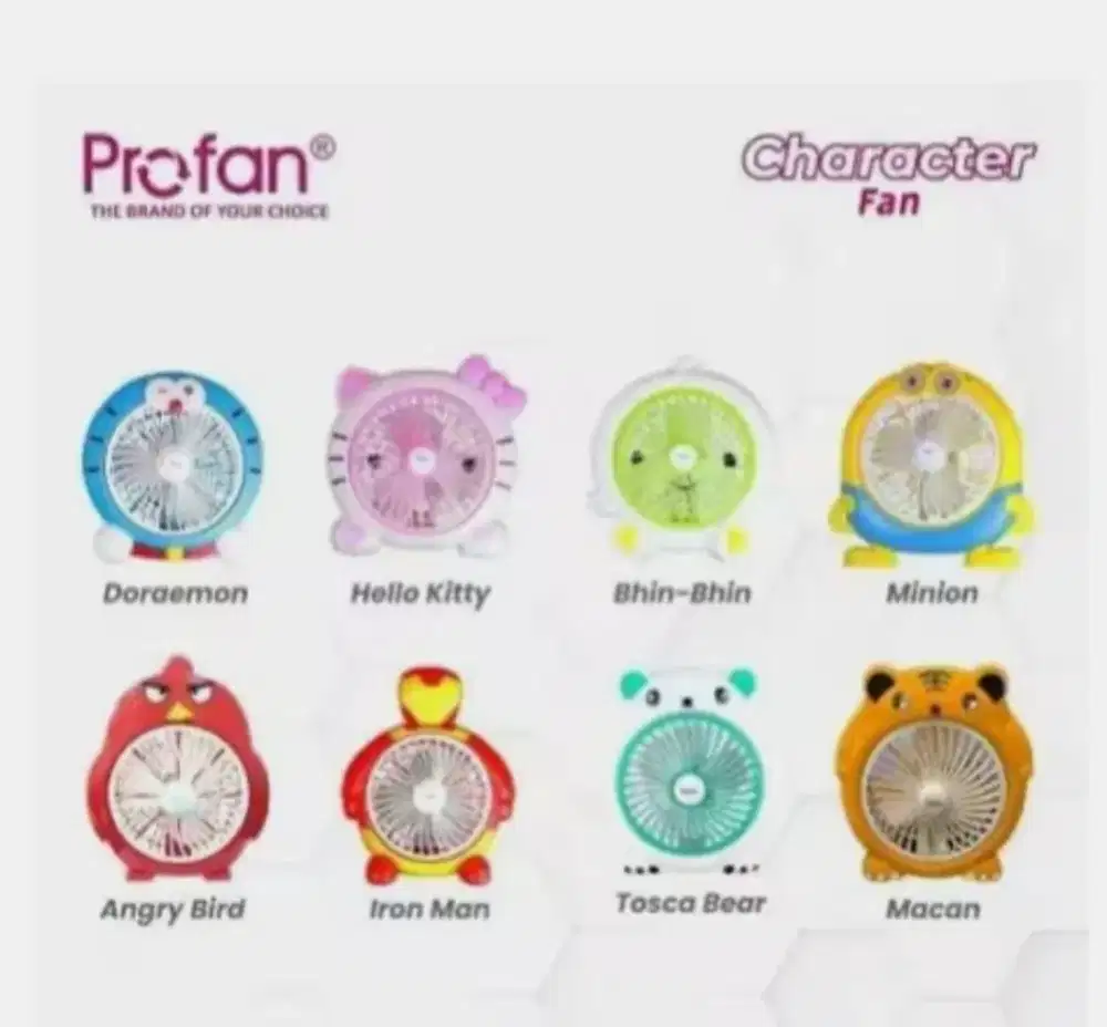Kipas Karakter Profan