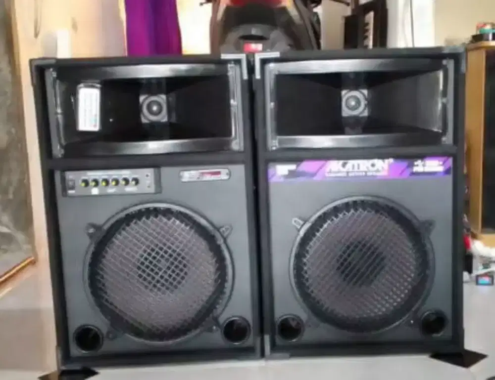 Speaker 12 inch 2 box bluetooth baru