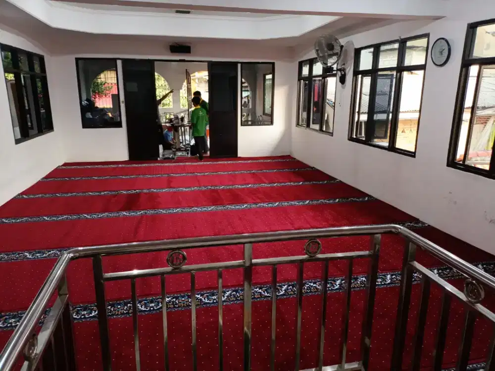 Ready Karpet Masjid Tebal Purwokerto - Maulana 12mm Gratis Pasang