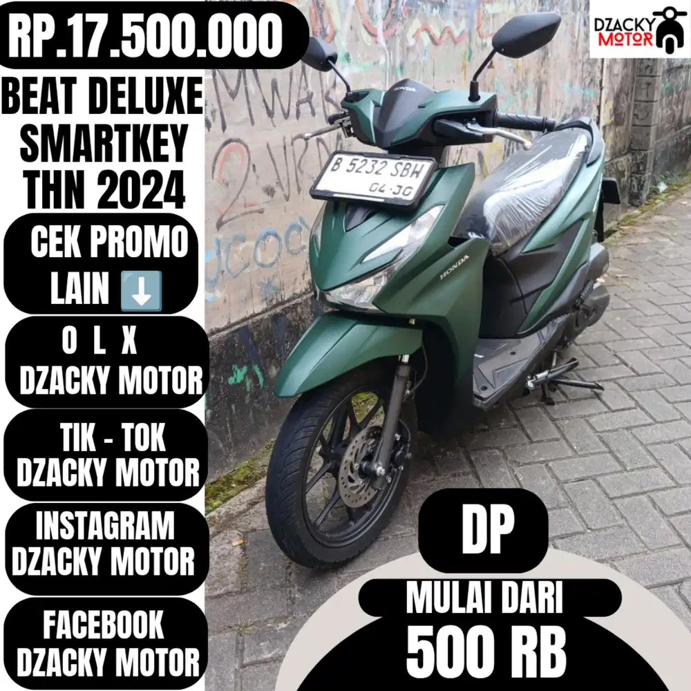 BEAT DELUXE SMARTKEY 2024 SECOND LIKE NEW