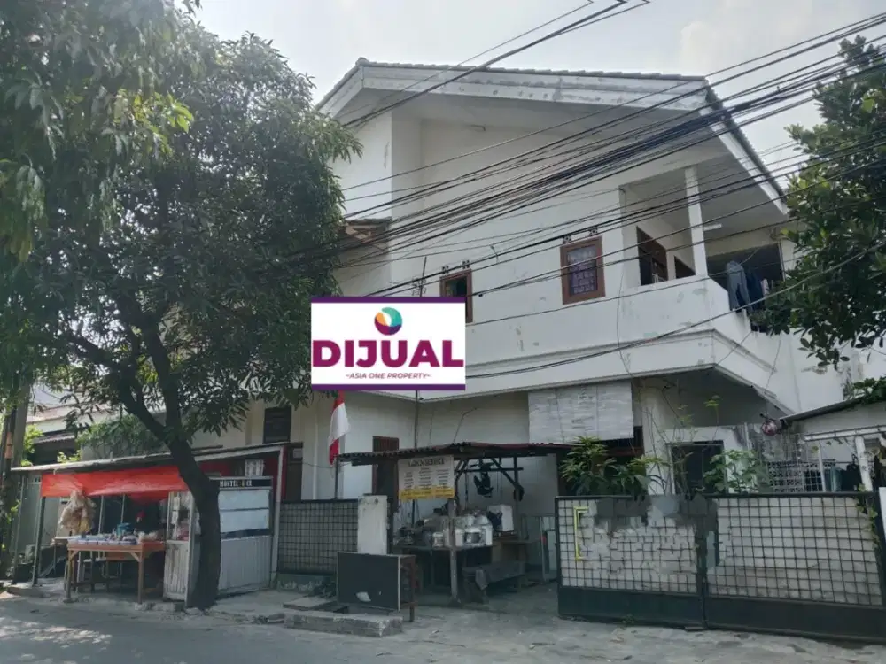 Dijual rumah kosan aktif di jalan utama, pondok Pekayon indah.