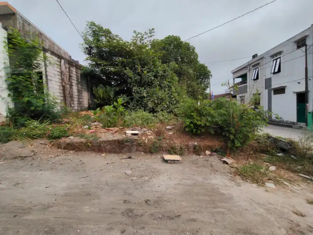 Termurah tanah dekat ke SMA 1 teladan di area Wirobrajan Yogyakarta