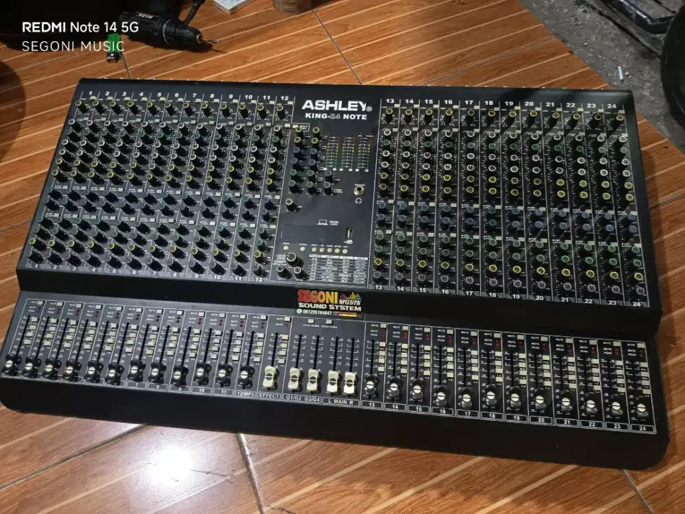 Mixer Ashley king note 24.Second Mulus,segel. Wa:.. lok.Depok
