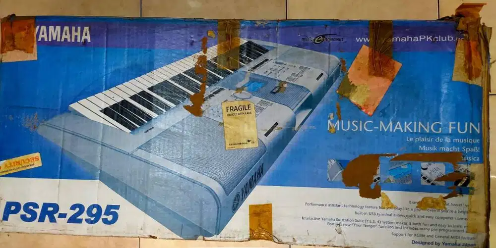YAMAHA PSR 295 DIJUAL CEPAT BEKAS DIPAKAI ANAK