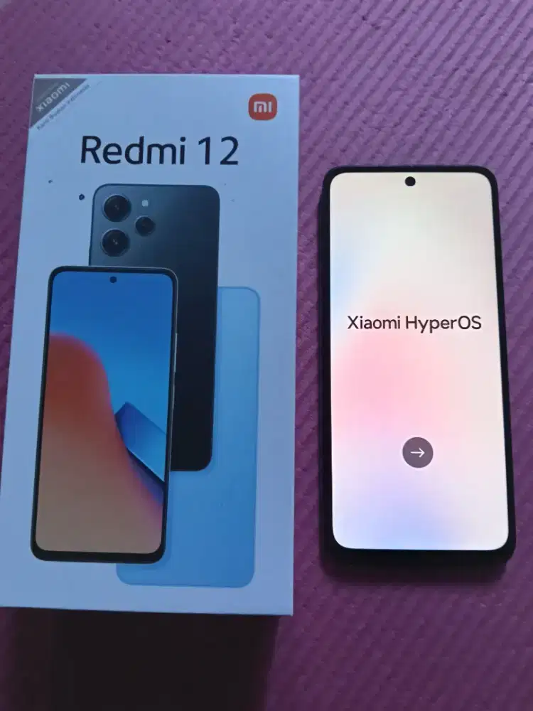 Dijual hp merk Xiaomi redmi 12